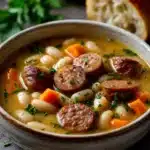 Creamy Bean Soup With Sausage Recipe