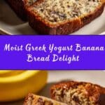 Greek Yogurt Banana Bread Recipe