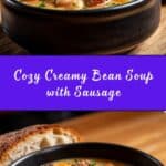 Creamy Bean Soup With Sausage Recipe