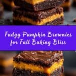 Pumpkin Brownies Recipe