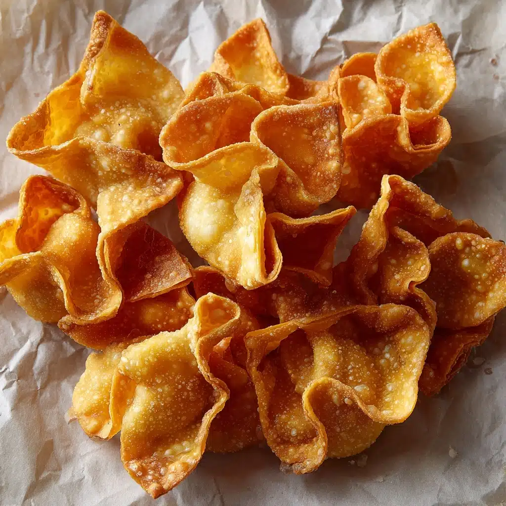 Crispy Homemade Wontons Recipe - Recipe Image