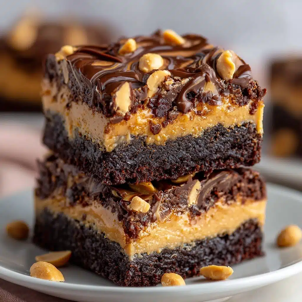 Peanut Butter Stuffed Brownies Recipe
