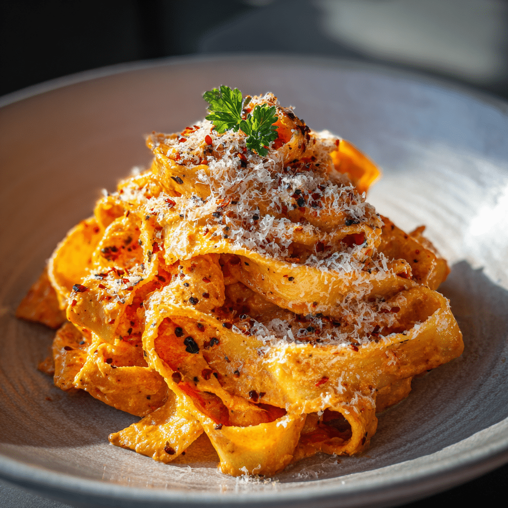 Creamy Chili Oil Pasta Recipe