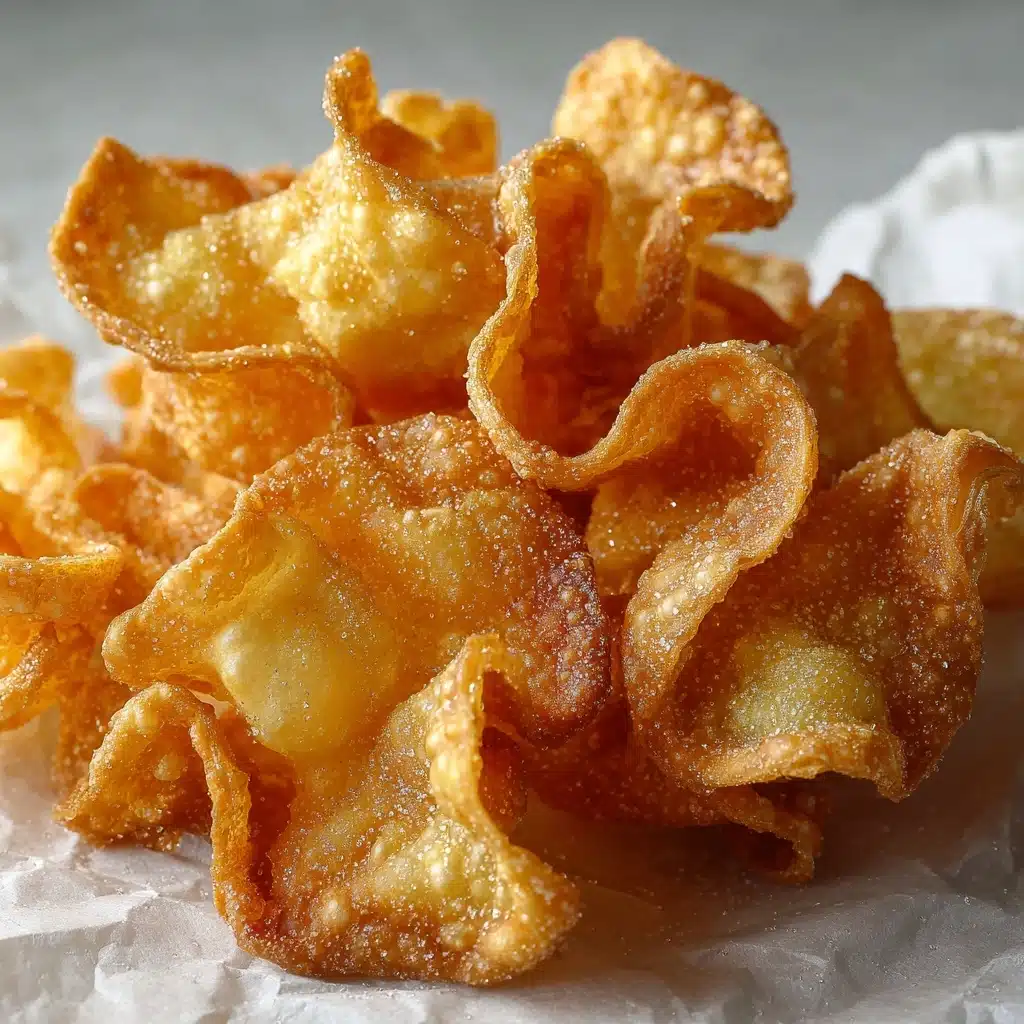 Crispy Homemade Wontons Recipe - Recipe Image
