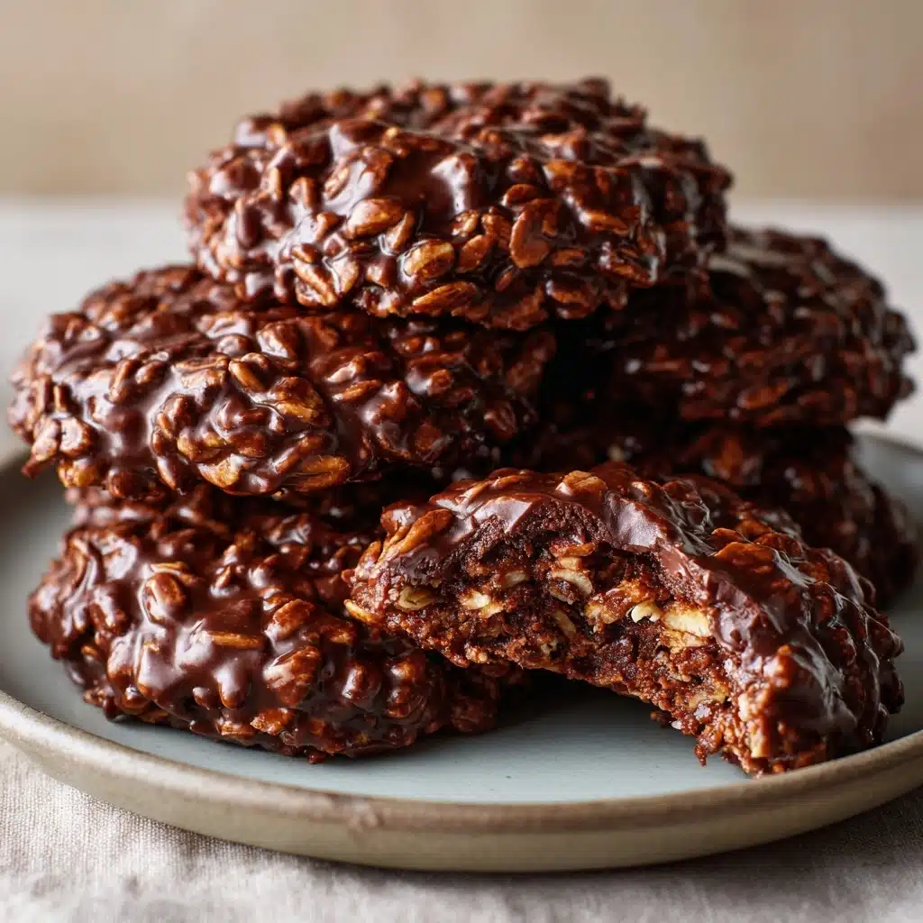 Chocolate No-Bake Cookies Recipe - Recipe Image