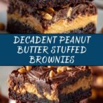 Peanut Butter Stuffed Brownies Recipe
