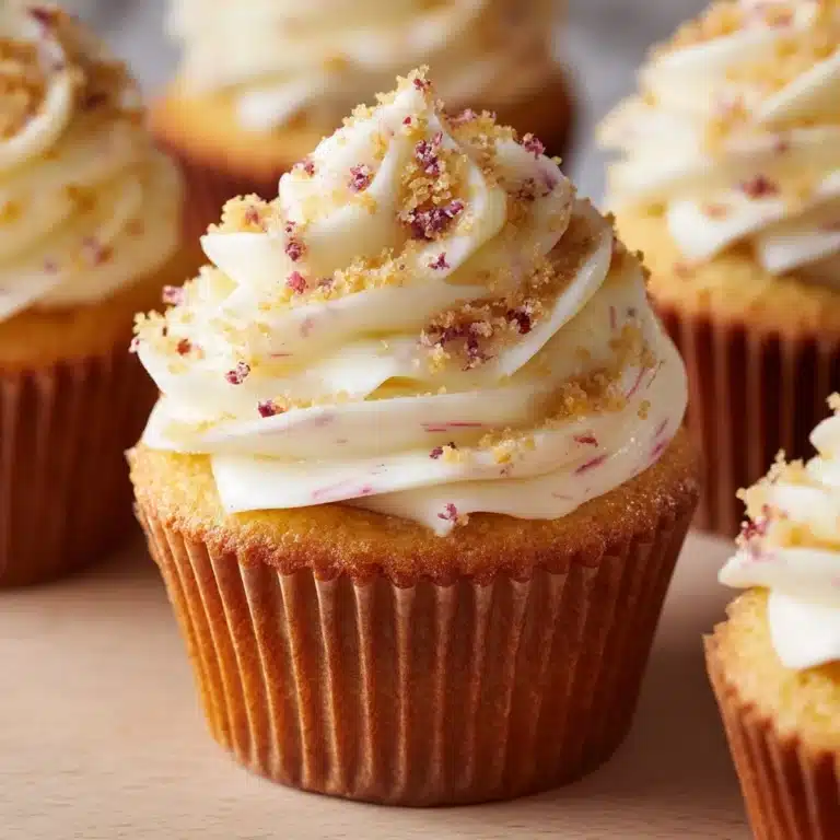 Strawberry Crunch Cupcakes Recipe