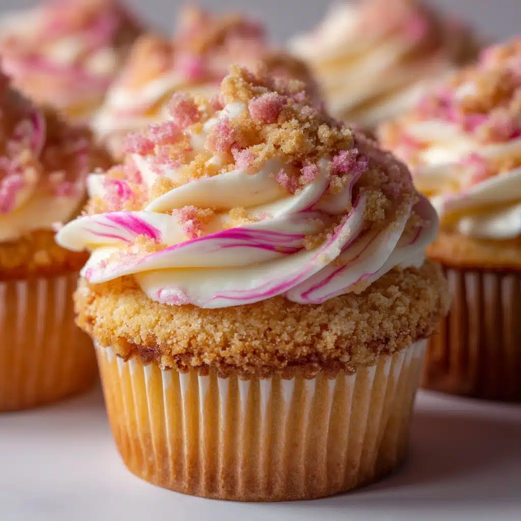 Strawberry Crunch Cupcakes Recipe - Recipe Image