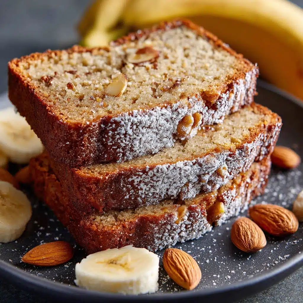 Almond Flour Banana Bread Recipe - Recipe Image