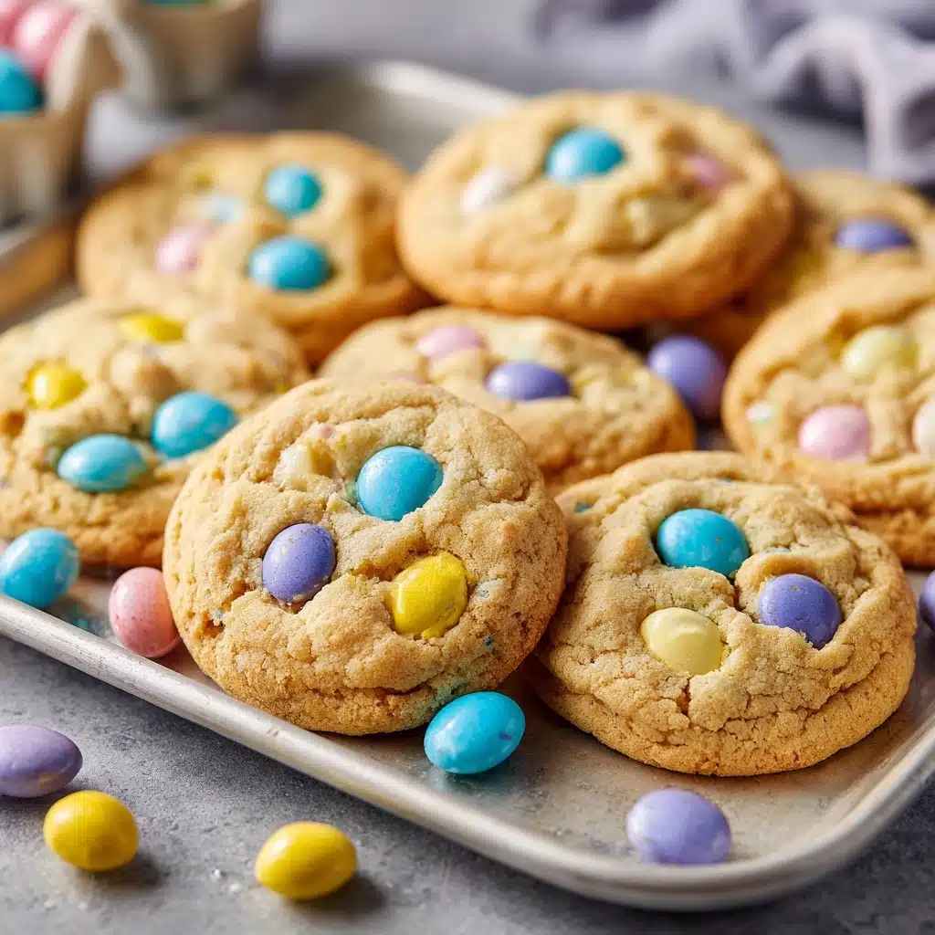Cadbury Mini Egg Chocolate Chip Cookies Recipe - Recipe Image