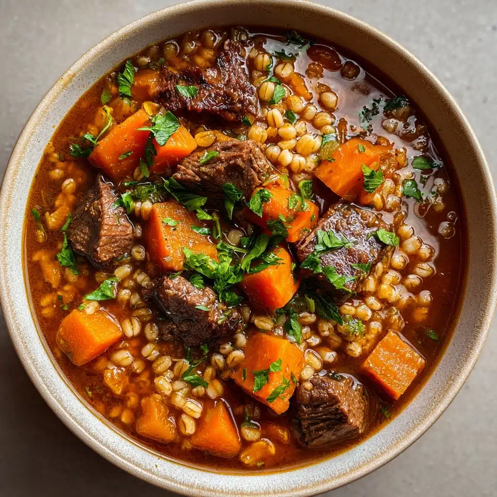 Beef and Barley Soup Recipe - Recipe Image