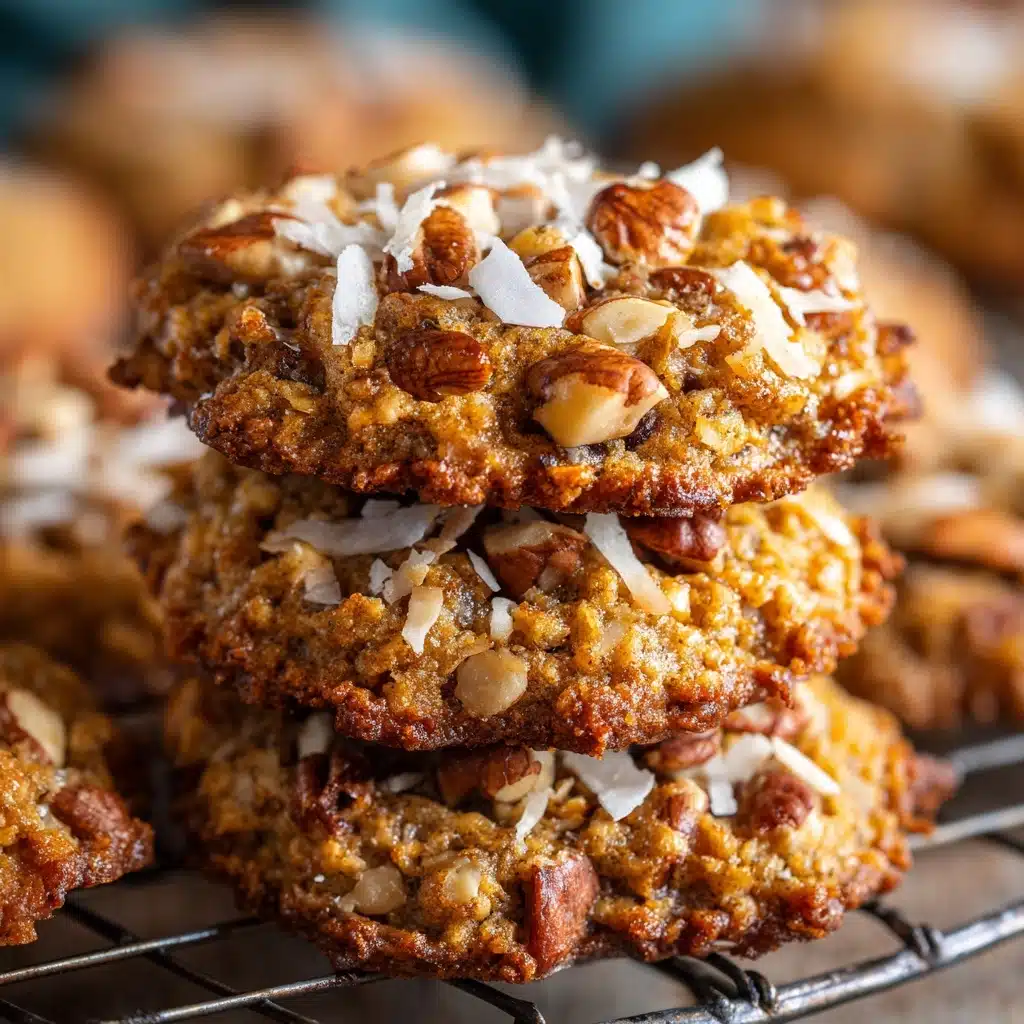 Chocolate Pecan Coconut Cookies Recipe