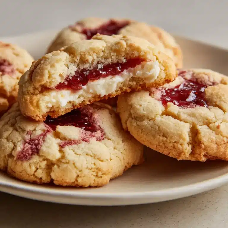Strawberry Cheesecake Stuffed Cookies Recipe