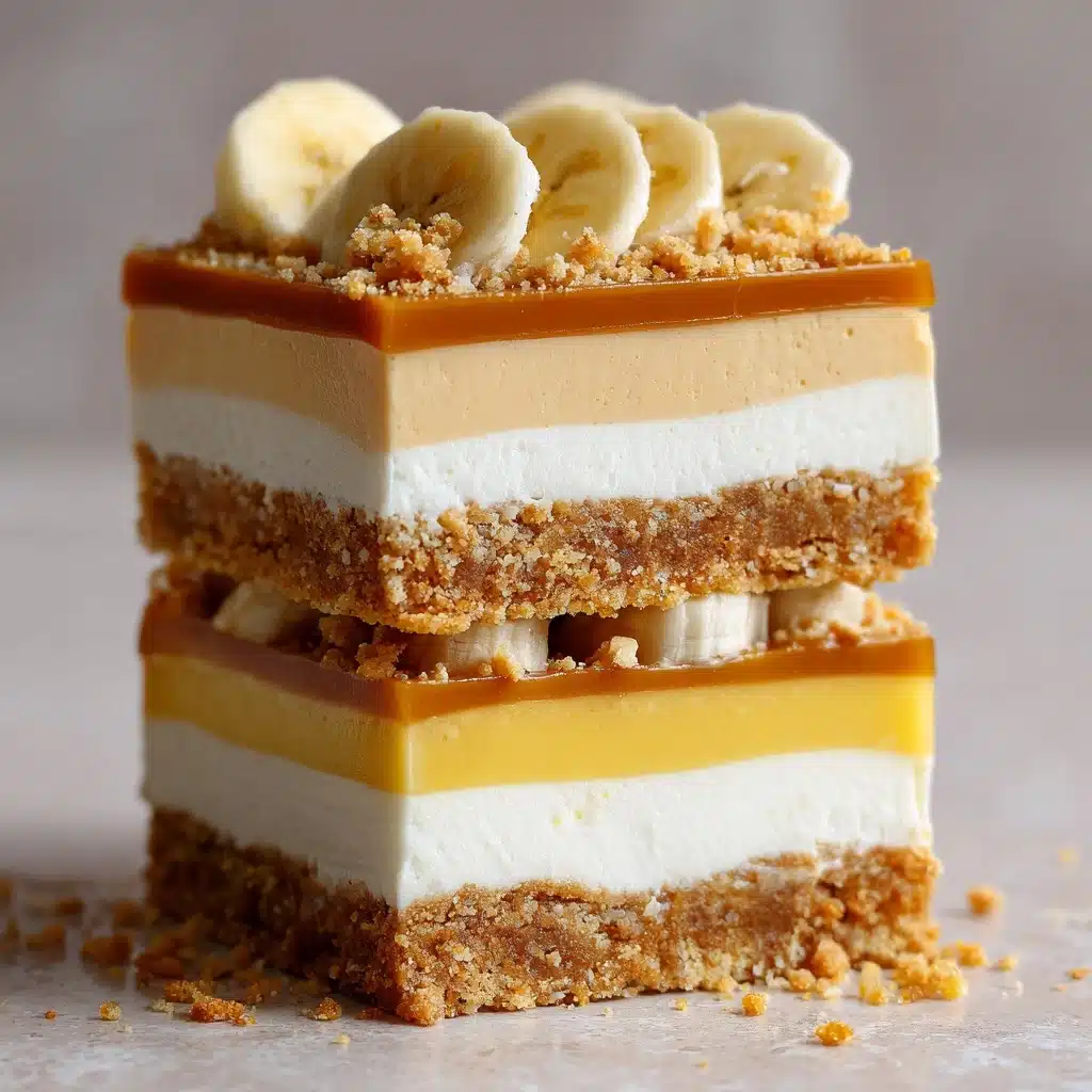 Banana Cream Cheese Bars Recipe - Recipe Image