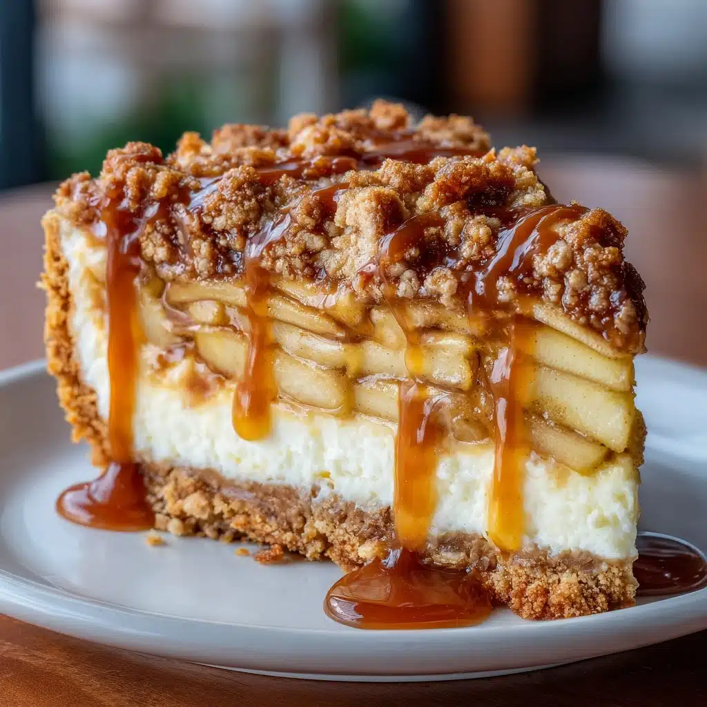Best Apple Pie Stuffed Cheesecake Recipe