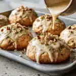 Zucchini Bread Cookies with Brown Butter Glaze Recipe