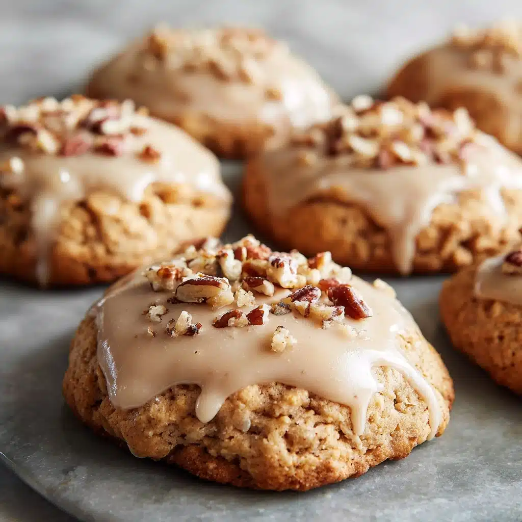 Zucchini Bread Cookies with Brown Butter Glaze Recipe - Recipe Image