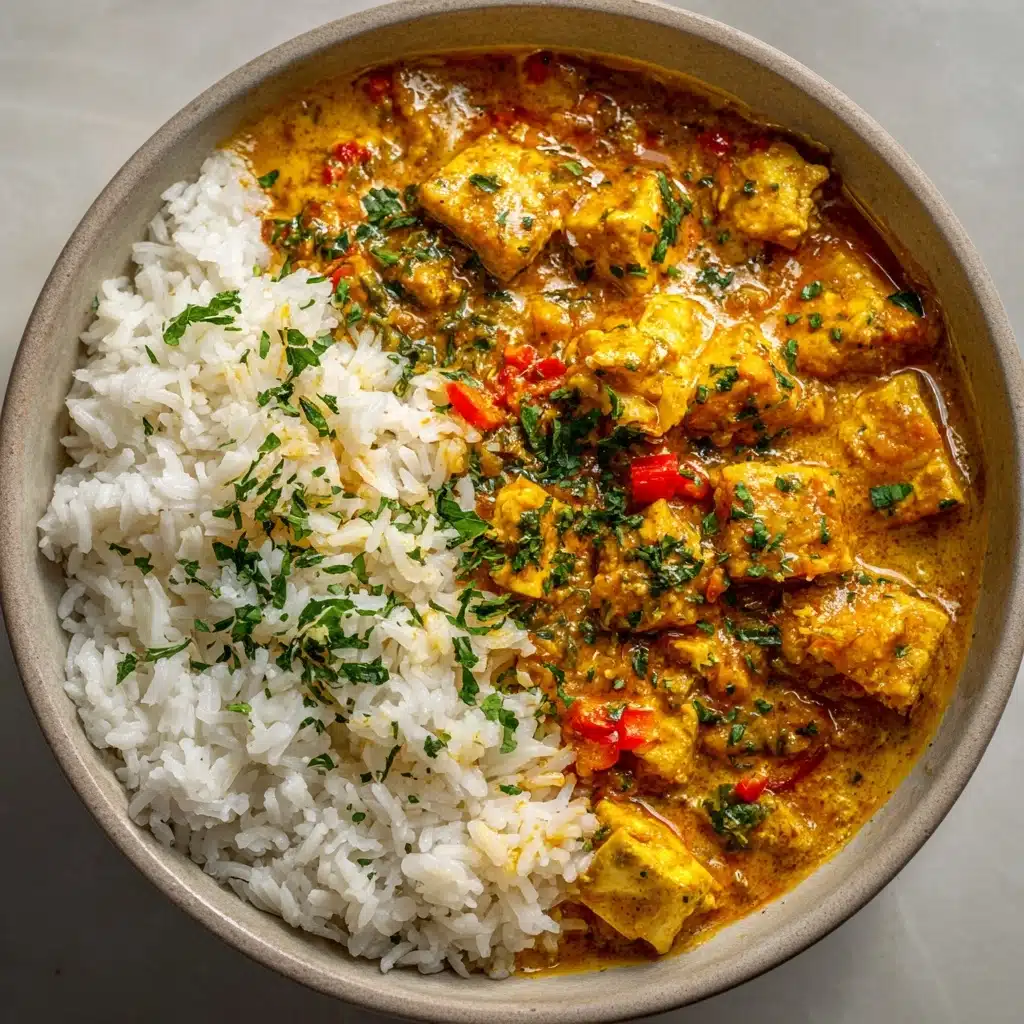 Creamy Smothered Chicken and Rice Recipe - Recipe Image