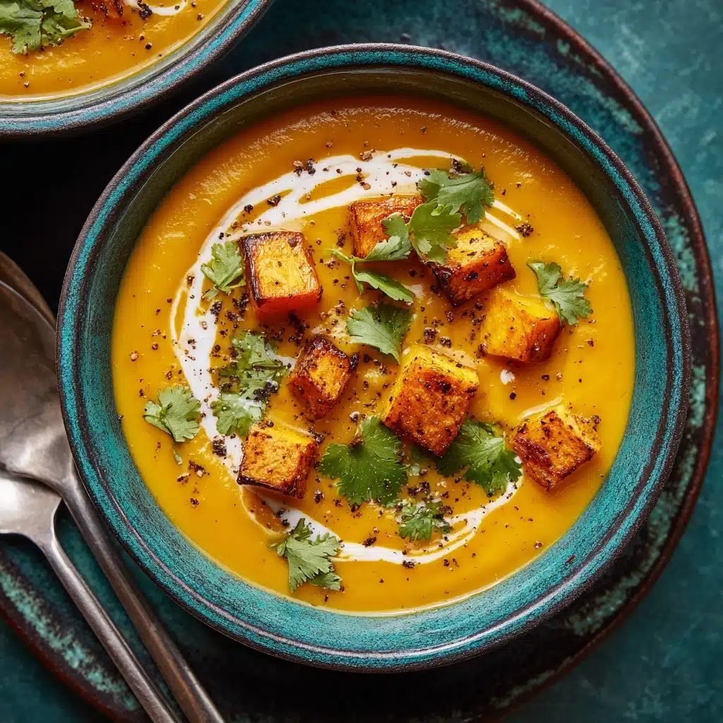 Spicy Butternut Squash and Sweet Potato Soup Recipe