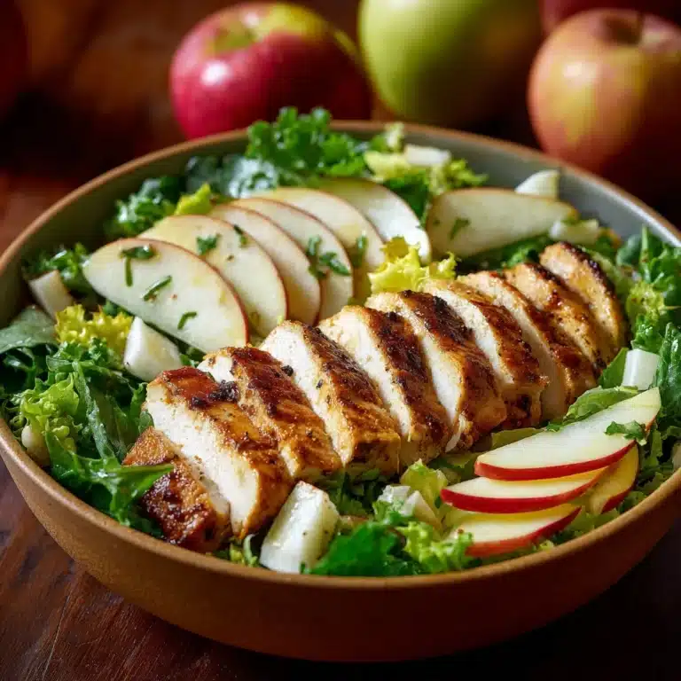 Roasted Apple Chicken Salad Recipe