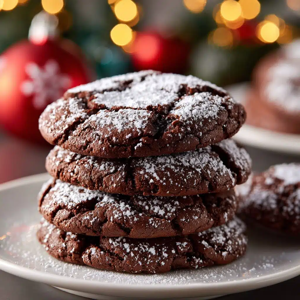 Soft Chocolate Sugar Cookies Recipe - Recipe Image
