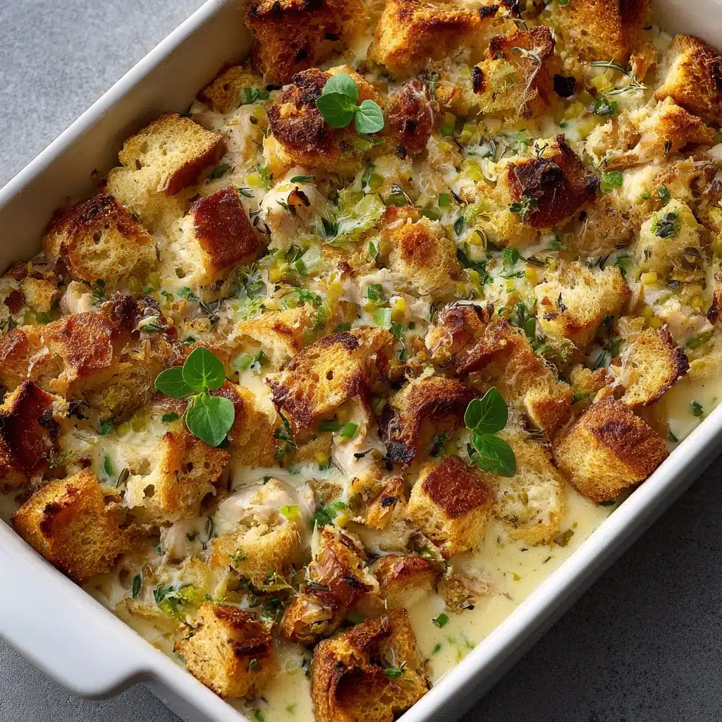 Rotisserie Chicken and Stuffing Casserole Recipe - Recipe Image