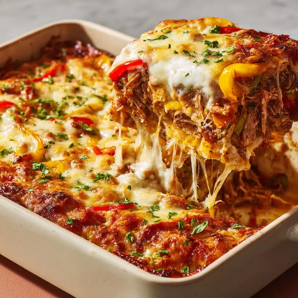 Fajita Chicken Casserole Recipe - Recipe Image