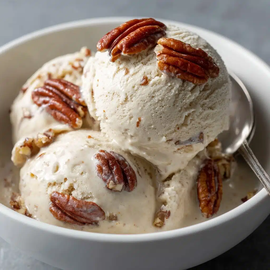 Homemade Butter Pecan Ice Cream Recipe - Recipe Image