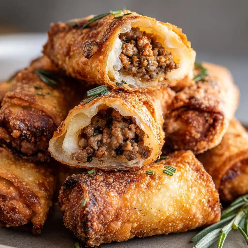 Spicy Garlic Beef Croquettes with Crispy Golden Crust Recipe - Recipe Image