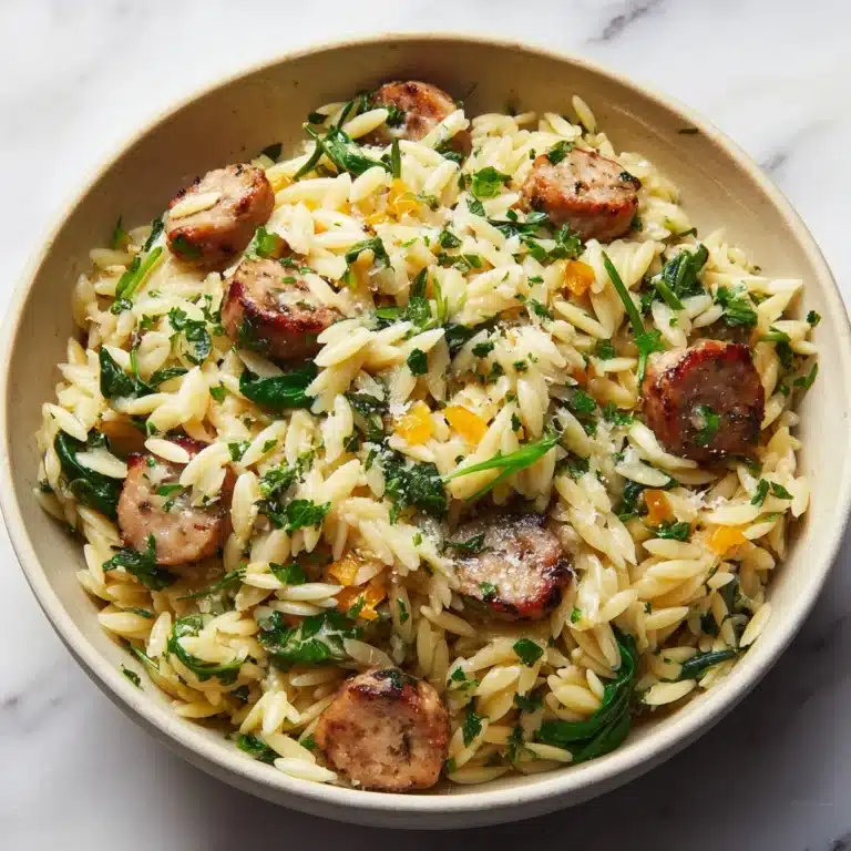 Italian Sausage Orzo Recipe