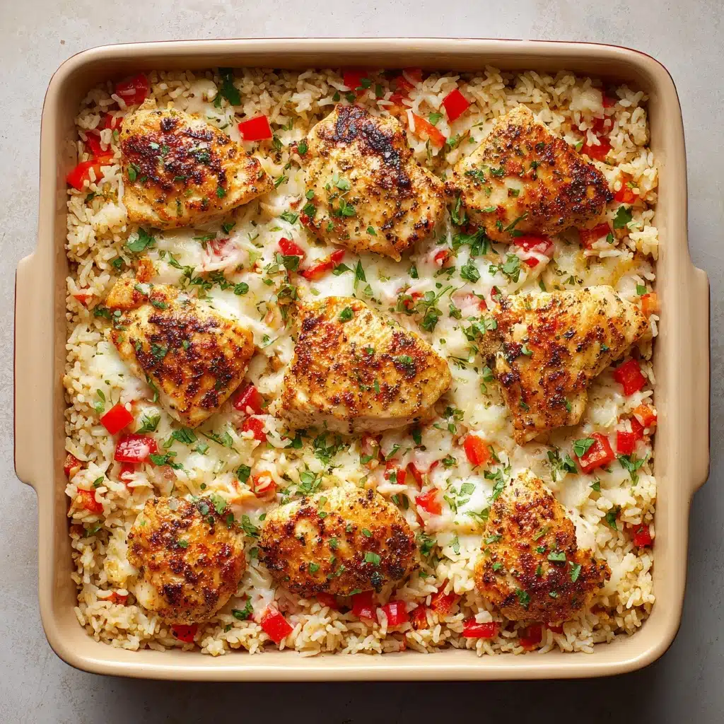 Italian Chicken Rice Casserole Recipe