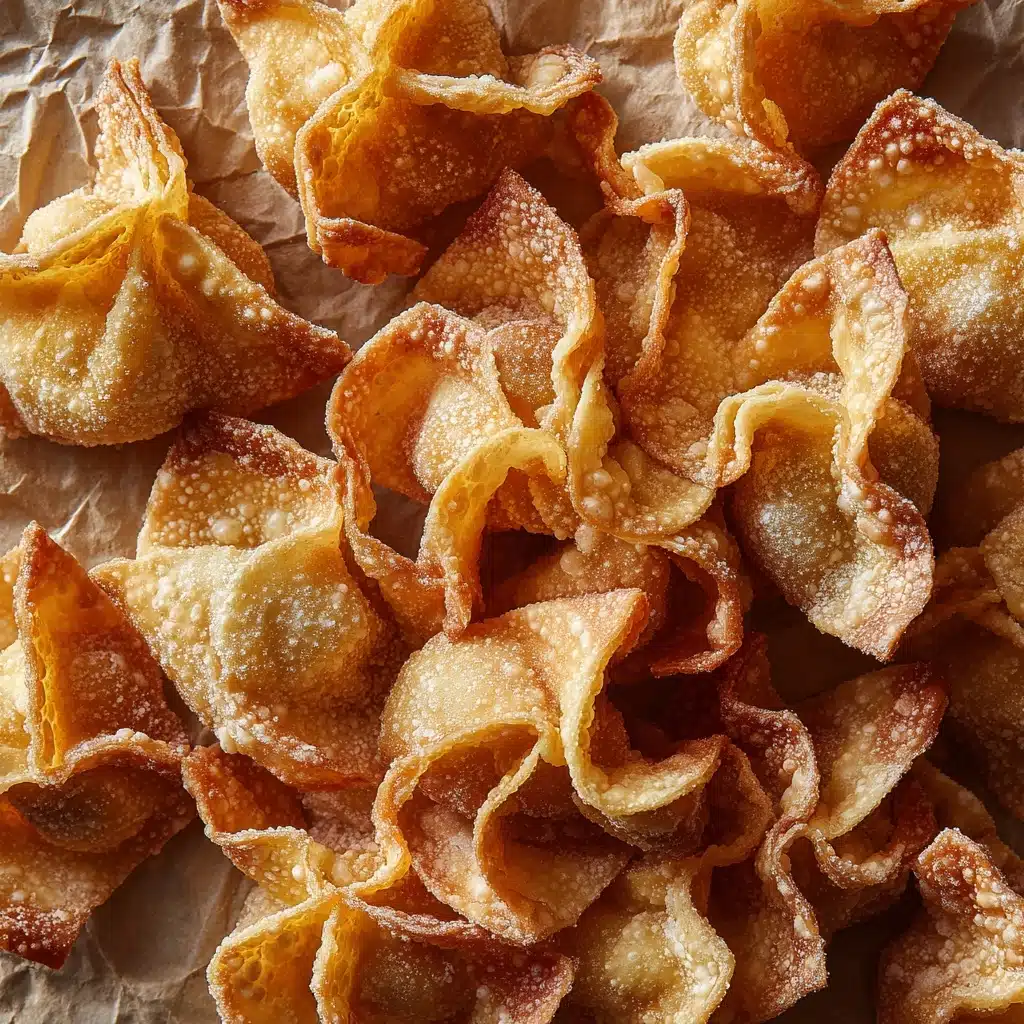 Crispy Homemade Wontons Recipe - Recipe Image