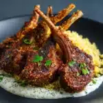 Italian Parmesan Crusted Lamb Chops Recipe