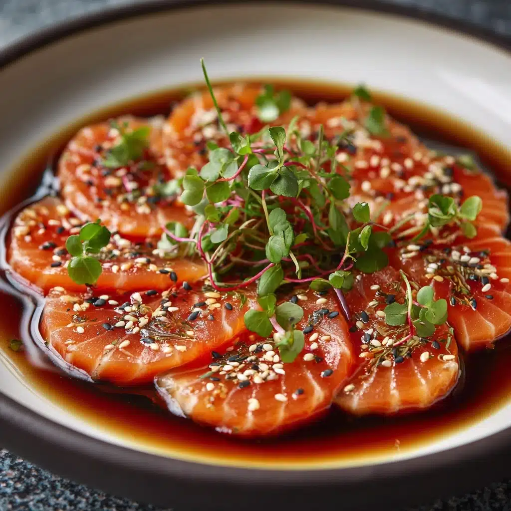 Spicy Salmon Crudo & Carrots Recipe - Recipe Image