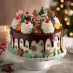 Festive Chocolate Orange Christmas Cake Recipe