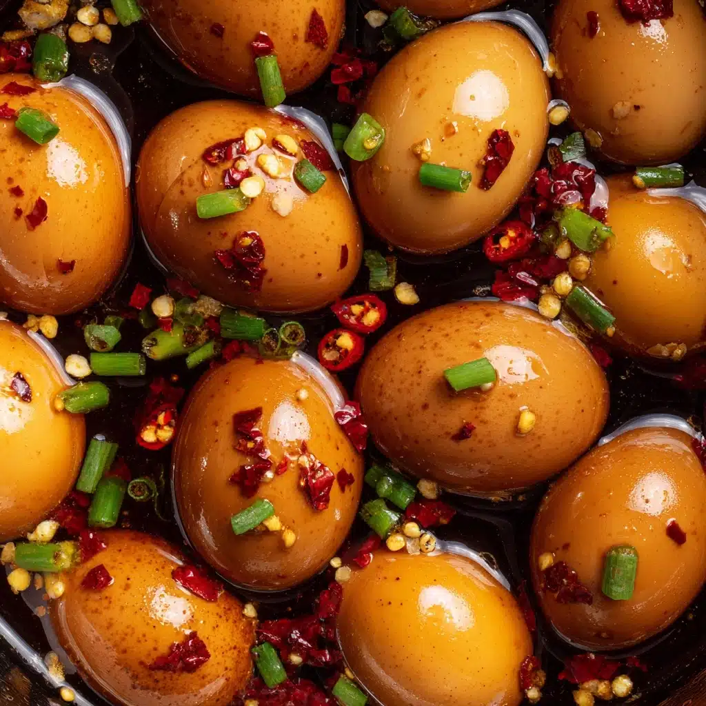 Korean Marinated Eggs – Mayak Gyeran Recipe - Recipe Image