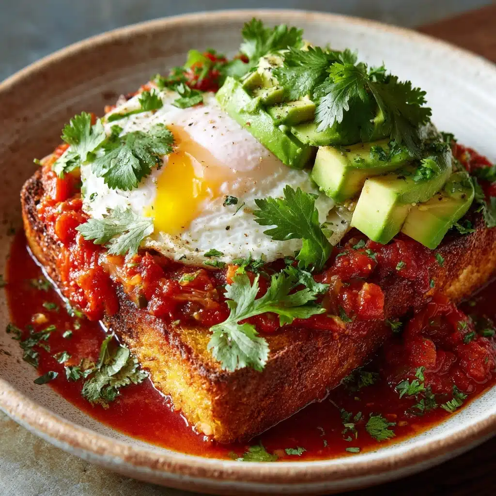 Shakshuka with Feta & Avocado Salad Recipe - Recipe Image