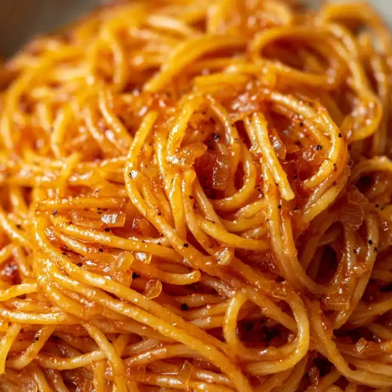Caramelized Onion Pasta Recipe