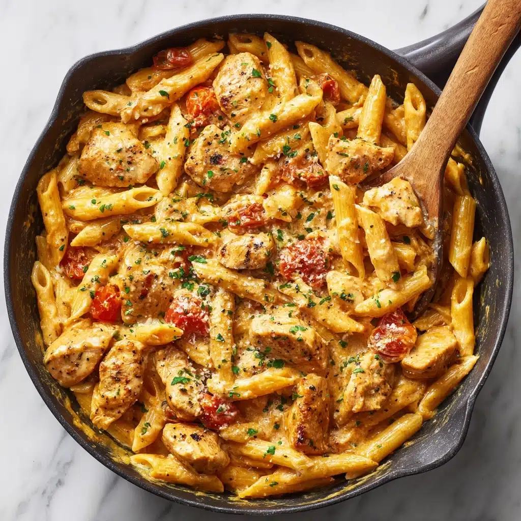 Cashew Cream Cajun Chicken Pasta Recipe - Recipe Image