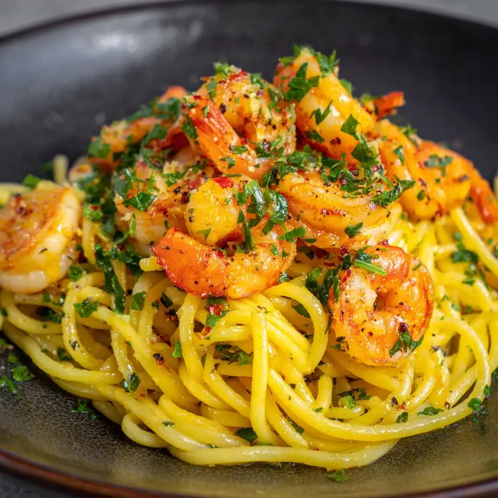 Lemon Spaghetti with Shrimp Recipe - Recipe Image