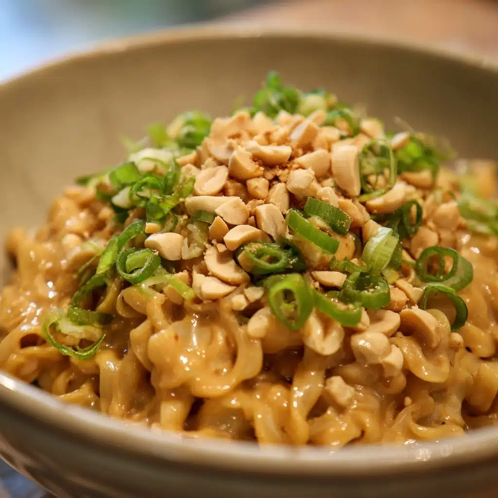 Peanut Butter Ramen Noodles Recipe - Recipe Image