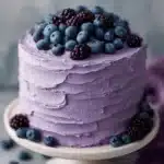 Blueberry Chiffon Cake Recipe
