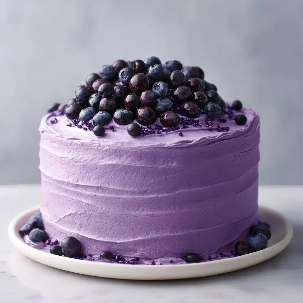 Blueberry Chiffon Cake Recipe - Recipe Image