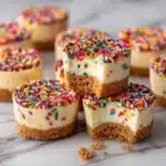 Mini Funfetti Cheesecake Bites Recipe