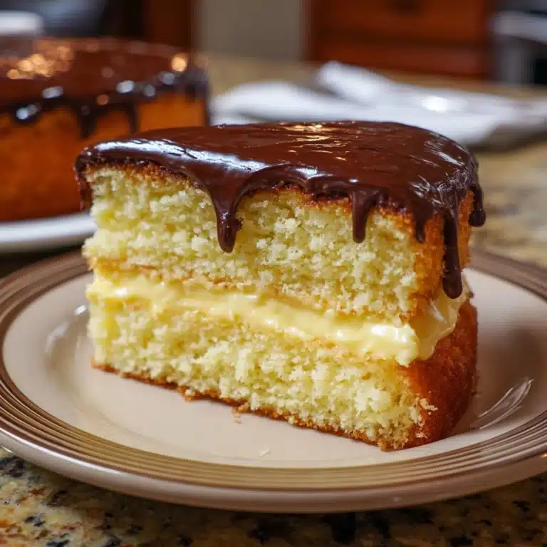 Boston Cream Pie Recipe