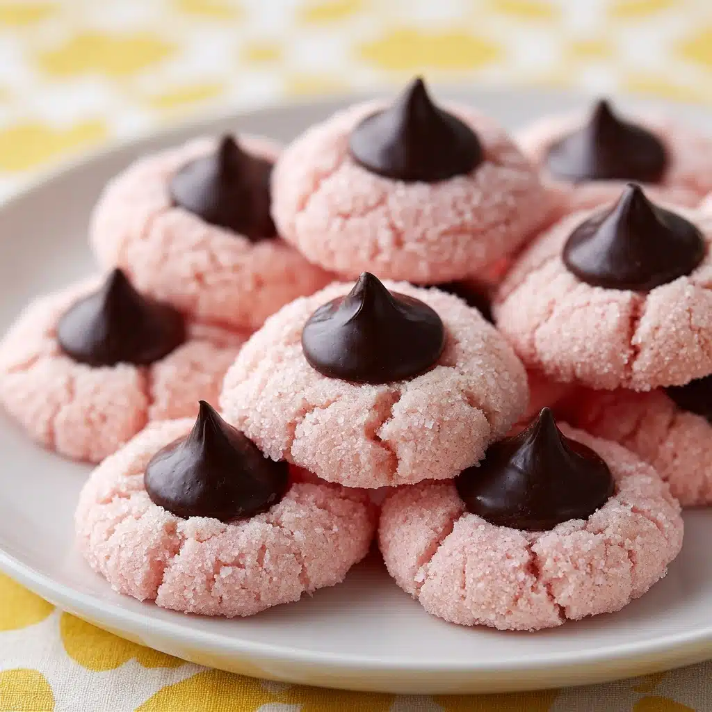 Strawberry Kiss Cookies Recipe - Recipe Image