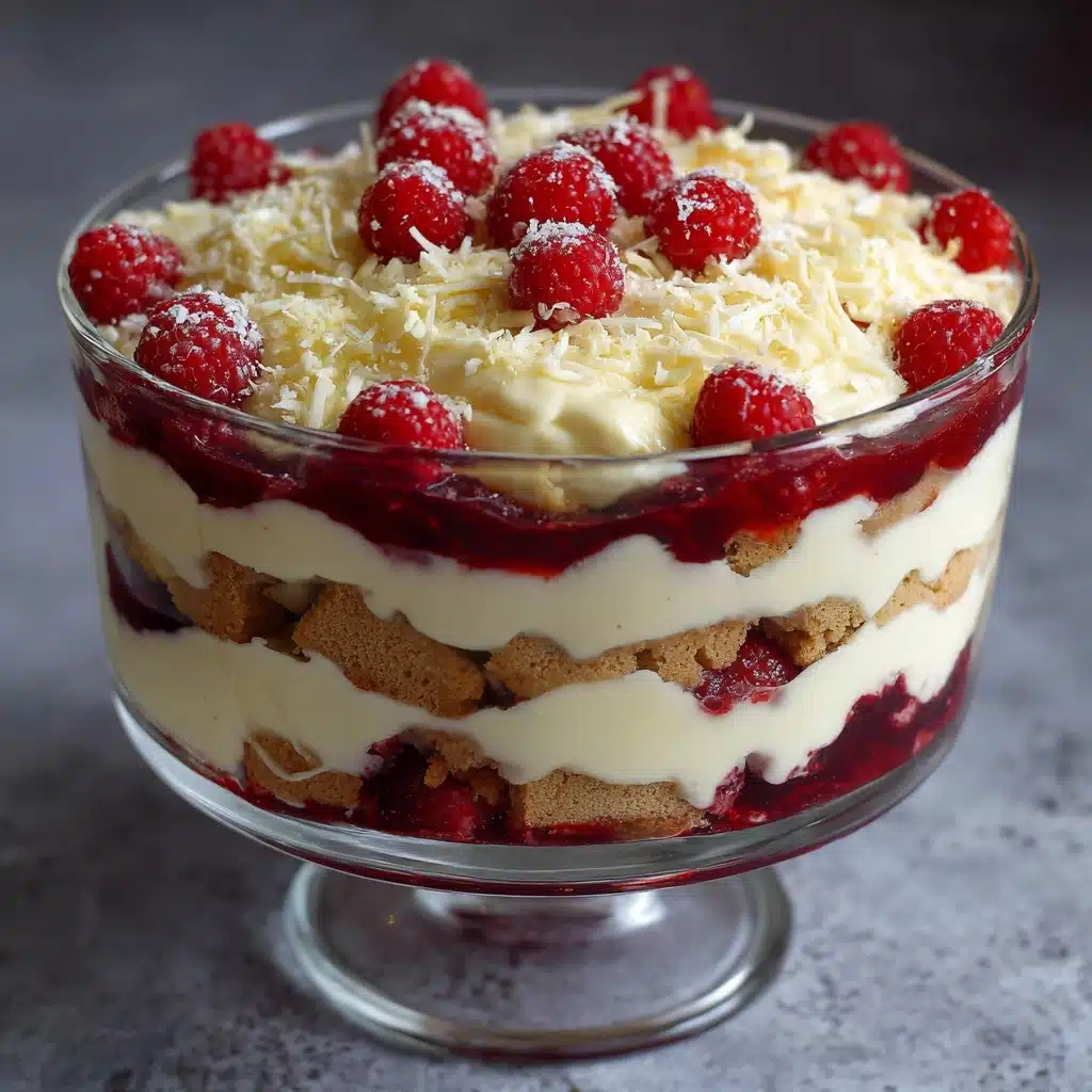 White Chocolate Raspberry Trifle Recipe