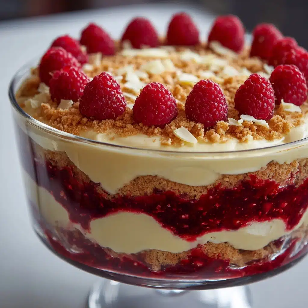 White Chocolate Raspberry Trifle Recipe - Recipe Image