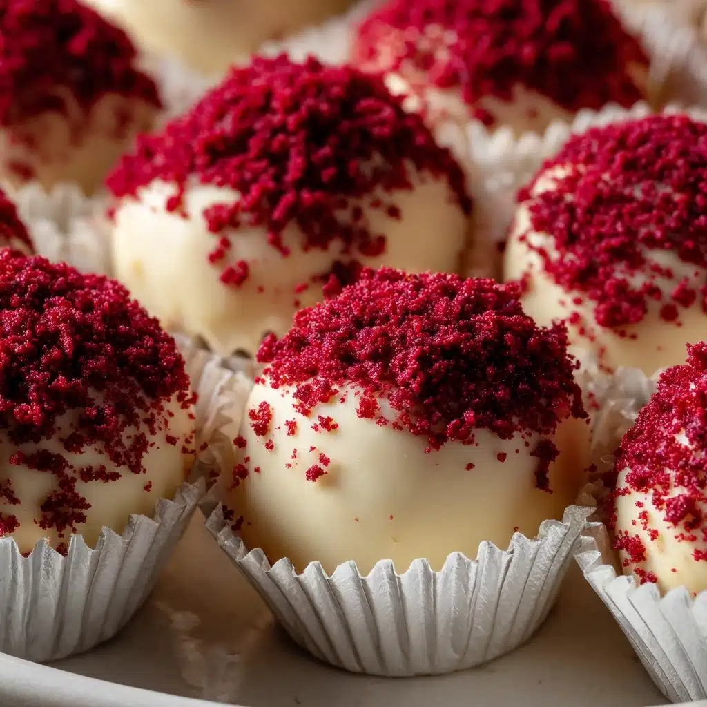 Red Velvet Cheesecake Balls Recipe - Recipe Image