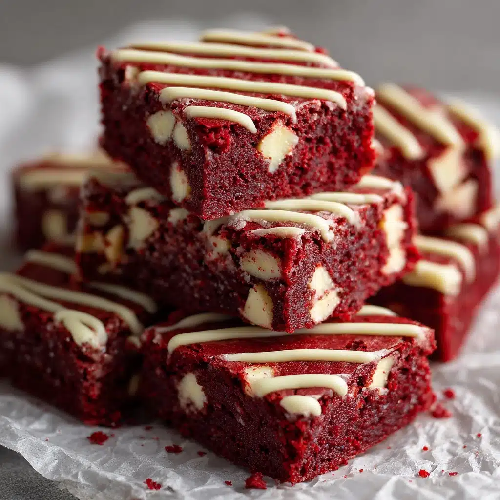 Red Velvet Brownies Recipe - Recipe Image
